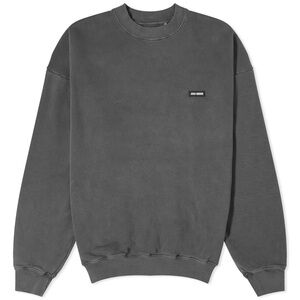 Joah Brown Black Crewneck Sweater